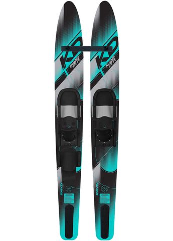 KD 2023 Vapor Junior Combo Skis With Crossbar
