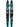 KD 2023 Vapor Junior Combo Skis With Crossbar