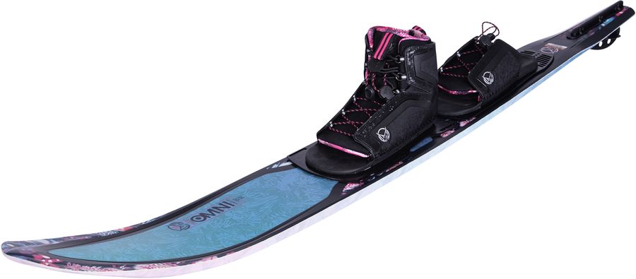 HO 2022 Future Omni Junior Girls Slalom Ski with 2024 Stance 110 Boot & RTP
