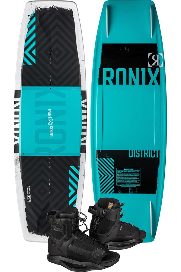 Ronix 2025 District Wakeboard with Divide Boots