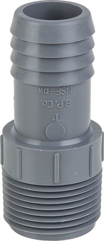 Eight.3 1&quot; NPT THREAD - 1&quot; BARB FITTING