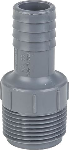 Eight.3 1&quot; NPT THREAD - 3/4&quot; BARB FITTING