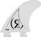 Ronix 2026 Blueprint Fiberglass Surf Fin-S 2.0
