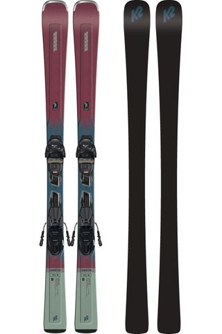K2 2024 Disruption 76C Alliance W/Er3 10 Ladies Snow Skis