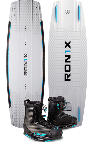 RONIX 2023 ONE TIMEBOMB WAKEBOARD WITH ONE CARBITEX BOOTS