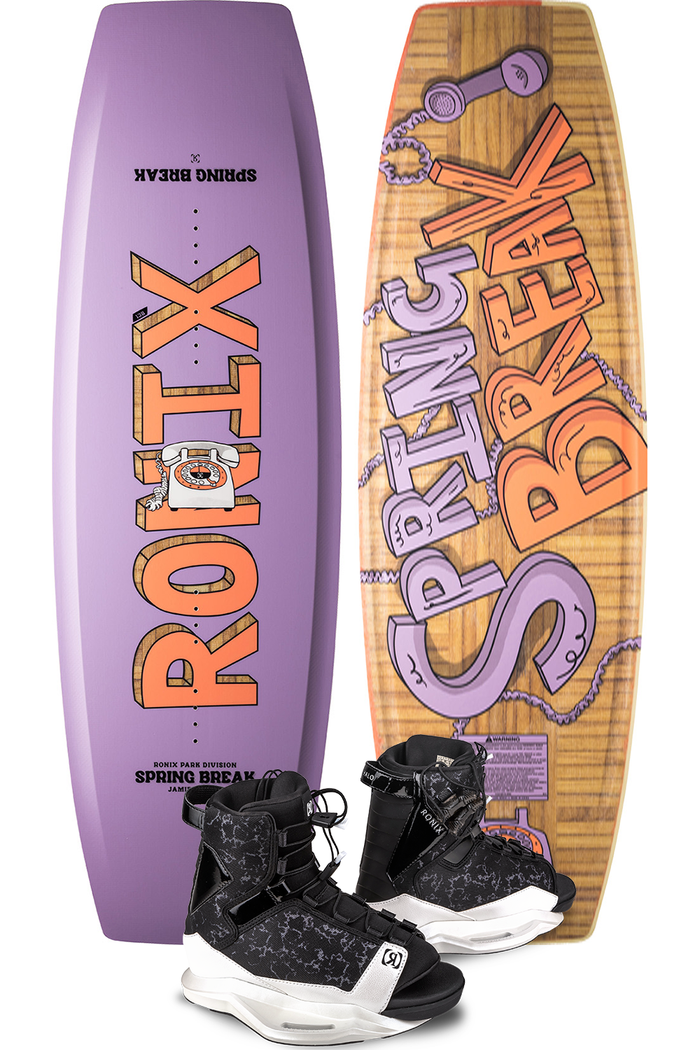Photo of Ronix 2025 Spring Break Ladies Wakeboard With 2026 Halo Boots by Ronix
