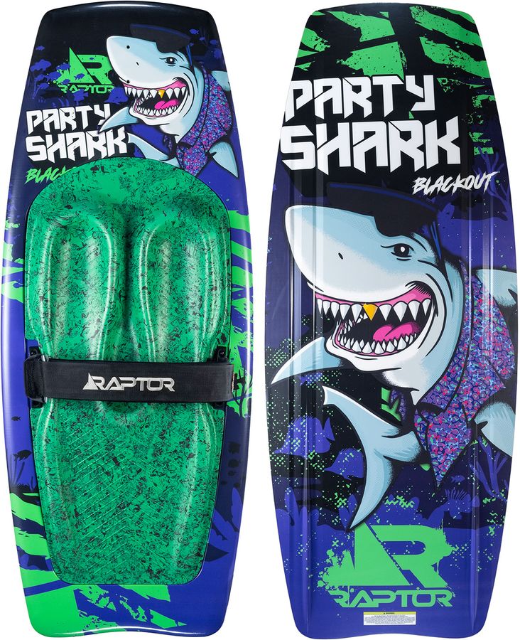 Raptor 2024 Party Shark Blackout Kneeboard