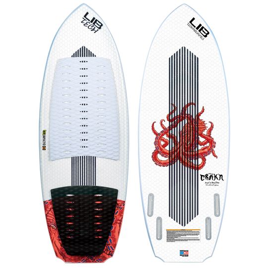 Lib Tech 2025 Crak'N Techno Pop Wakesurfer