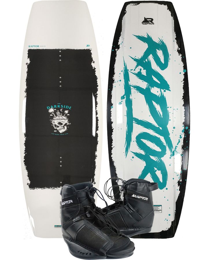 Raptor 2024 Darkside Wakeboard with Freeride Boots