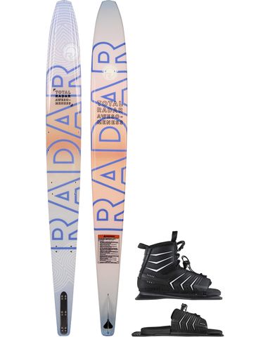Radar 2023 TRA Junior Girls Slalom Ski with 2024 TRA Boot &amp; RTP