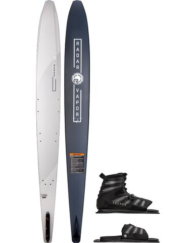 Radar 2023 Vapor Lithium Slalom Ski with 2024 Vector BOA Boot &amp; RTP