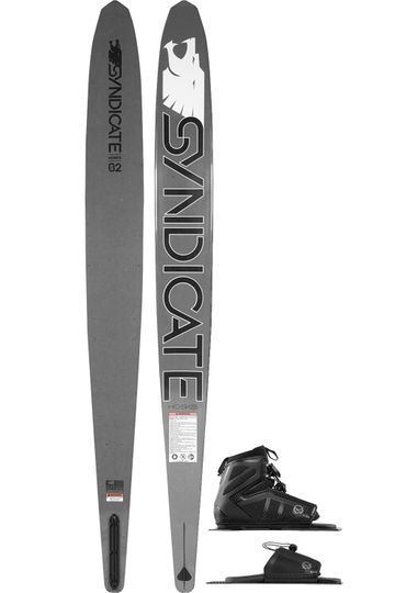 HO 2024 SYNDICATE WORKS 02 SLALOM SKI WITH STANCE 130 BOOT & RTP