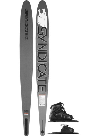 HO 2025 Syndicate Works 02 Slalom Ski with Stance 130 Boot & RTP