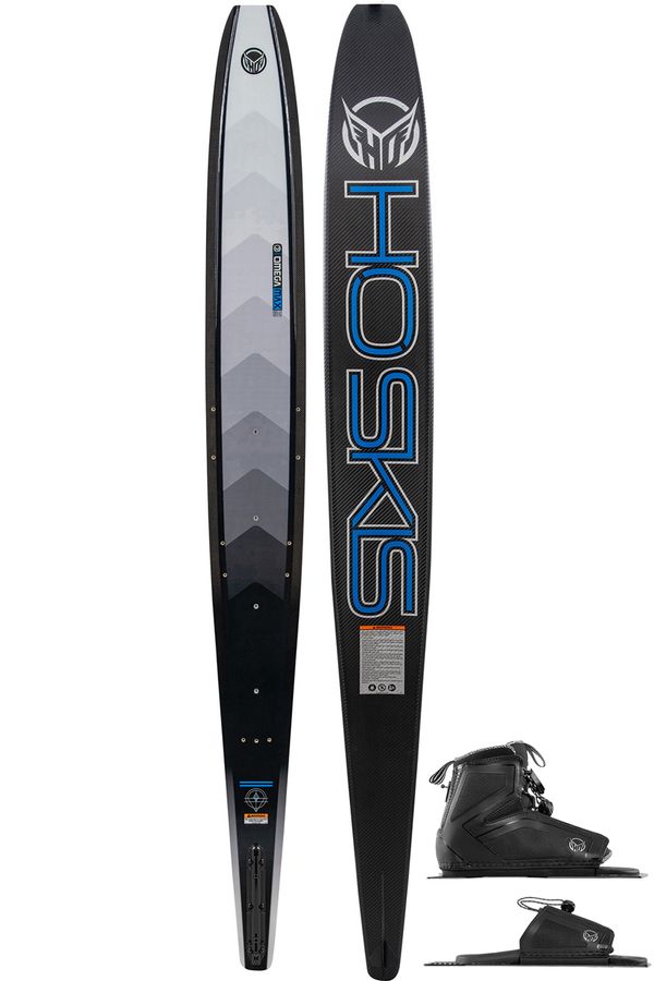 HO 2023 CARBON OMEGA MAX SLALOM SKI WITH STANCE 130 BOOT & ARTP Wayne