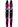 KD 2023 Vapor Junior Combo Skis With Crossbar