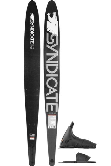 HO 2025 Syndicate Works 01 Slalom Ski with Animal Boot & Fixed RTP