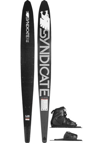 HO 2024 SYNDICATE WORKS 01 SLALOM SKI WITH STANCE ATOP BOOT &amp; RTP