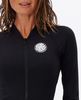 Rip Curl 2023 Premium Surf Zip Through Long Sleeve Ladies UV Tee