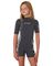 Rip Curl 2024 Dawn Patrol Junior Girls 2mm Back Zip Short Sleeve Springsuit