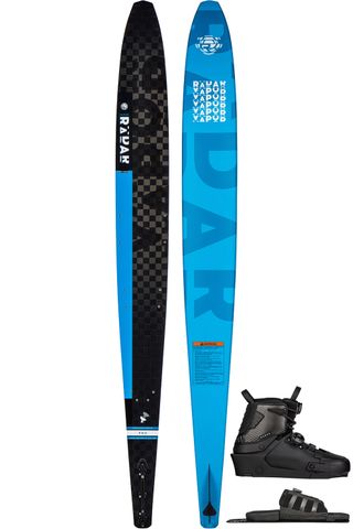 RADAR 2024 Vapor Pro Build Blue Slalom Ski with Vapor Boot &amp; Vector BOA ARTP