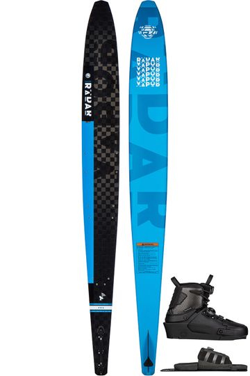 Radar 2024 Vapor Pro Build Blue Slalom Ski with Vapor Boot & Vector BOA ARTP