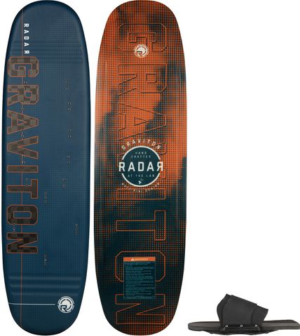 RADAR 2024 Graviton Trick Ski with Graviton Rubber Fitted RTP