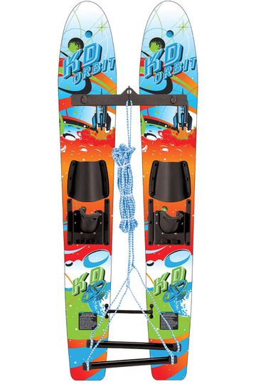 KD 2025 Orbit Junior Combo Skis with Training Bar