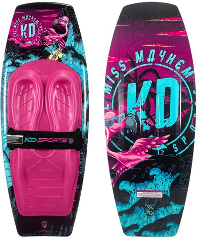 KD 2025 Lil' Miss Mayhem Kneeboard with Hook