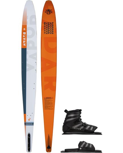 Radar 2024 Vapor Graphite Slalom Ski with Vector BOA Boot & Vector BOA ARTP