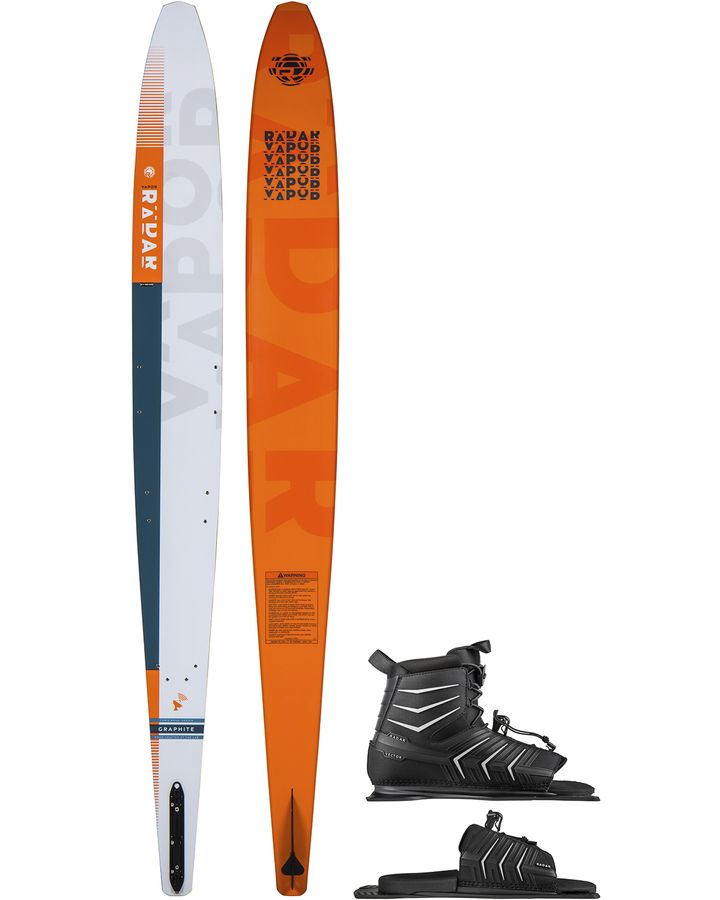 Radar 2024 Vapor Graphite Slalom Ski with Vector Boot & Vector ARTP