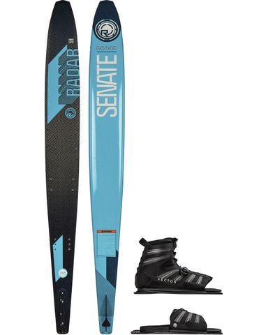 Radar 2024 Senate Graphite Slalom Ski with Vector BOA Boot &amp; Vector BOA ARTP
