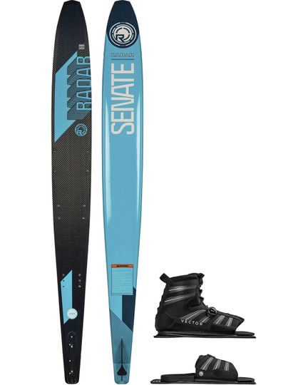 Radar 2024 Senate Graphite Slalom Ski with Vector BOA Boot & Vector BOA ARTP