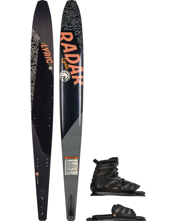 Radar 2024 Lyric Graphite Slalom Ski with Lyric BOA Boot & Lyric BOA ARTP