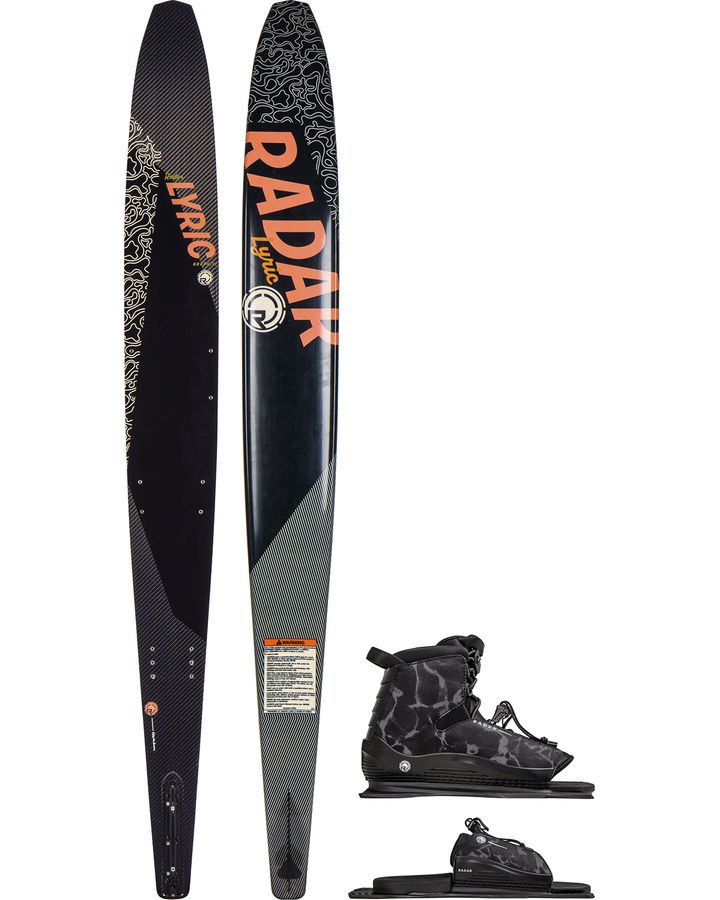 Radar 2024 Lyric Graphite Slalom Ski with Lyric Boot & Lyric ARTP