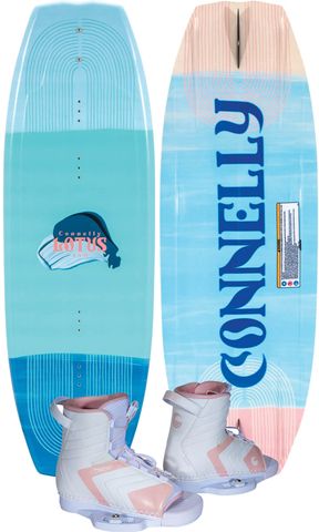 Connelly 2024 Lotus Ladies Wakeboard with 2025 Optima Boots