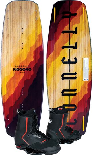 Connelly 2024 Woodro Wakeboard with Faction Boots