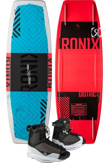 Ronix 2024 DISTRICT JUNIOR WAKEBOARD WITH DISTRICT BOOTS