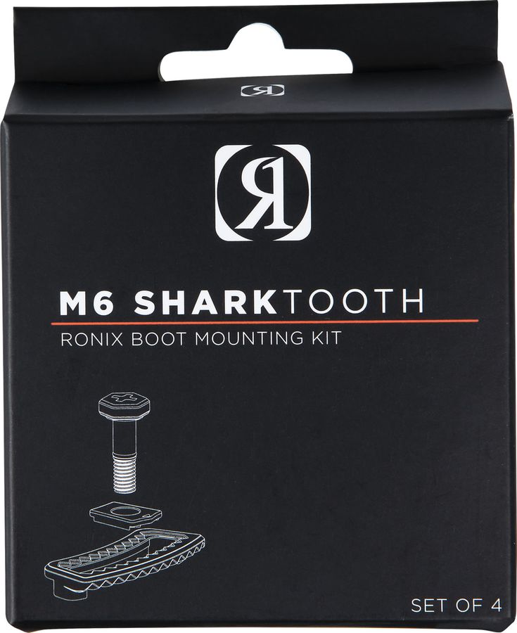 Ronix M6 Shark Tooth Boot Hardware