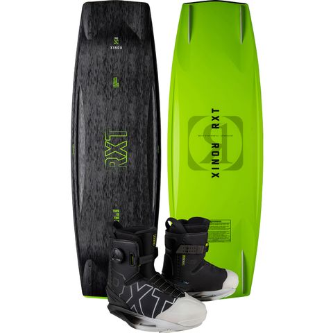 Ronix 2024 RXT Blackout Wakeboard with RXT BOA Boots