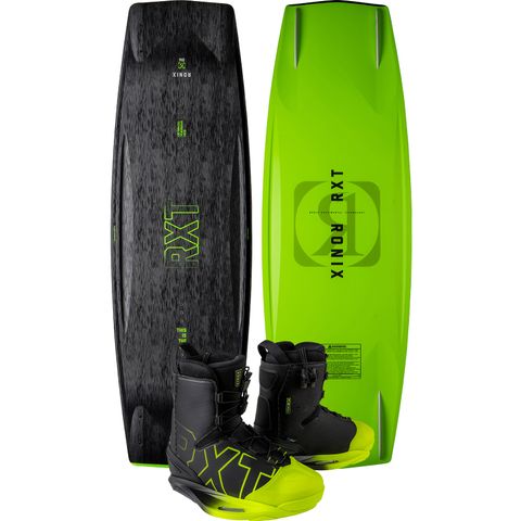 Ronix 2024 RXT Blackout Wakeboard with RXT Boots