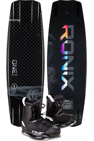 RONIX 2024 One Blackout Wakeboard with One Boots