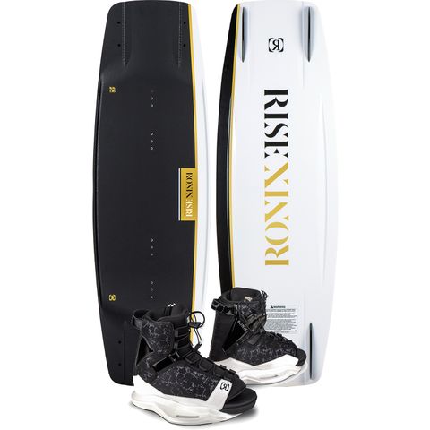 Ronix 2024 Rise Ladies Wakeboard with 2025 Halo Boots
