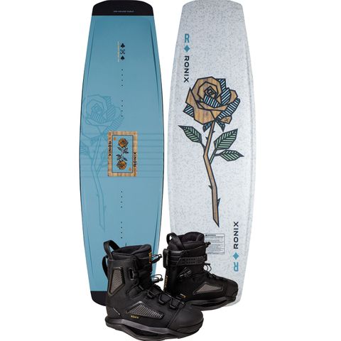 Ronix 2024 Utopia Cable Park Wakeboard with Kinetik Project EXP Boots
