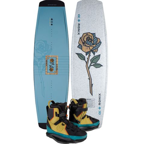 Ronix 2024 Utopia Cable Park Wakeboard with Atmos EXP Boots