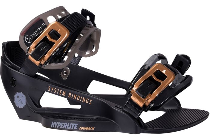 Hyperlite 2025 System Lowback Wakeboard Bindings