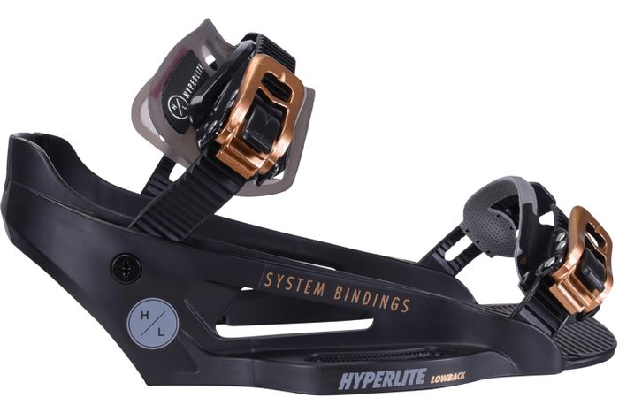 Hyperlite 2024 System Lowback Wakeboard Bindings