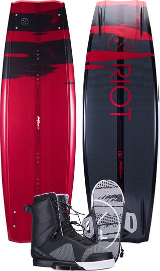 Hyperlite 2024 Riot Wakeboard with Team X Boots