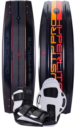 Hyperlite 2024 Rusty Pro Wakeboard with Formula Boots
