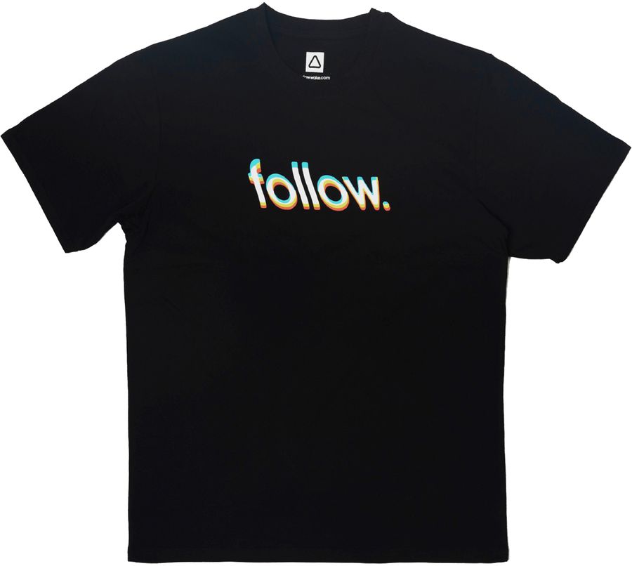 Follow 2024 Glitch Tee