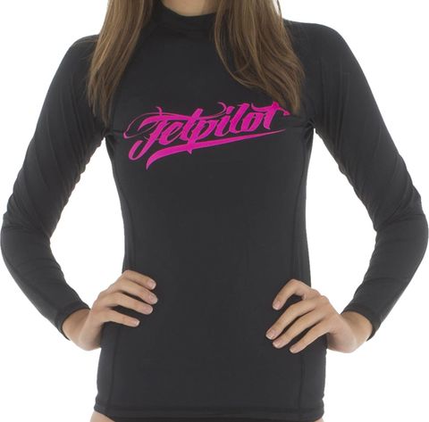 Jet Pilot 2016 Script Long Sleeve Girls Rashie